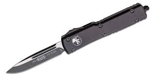 Microtech 148-1T UTX-70 D/A OTF S/E Tactical Automatic Knife (2.4" Black)