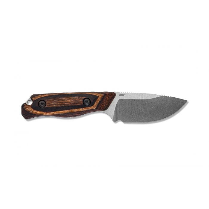 Intentionally built for the pursuit of a passion; the new 15017 Hidden Canyon Hunter is a small-framed hunt fixed-blade designed for precision cutting tasks. Despite its compact profile, this knife provides ample real estate throughout the handle and cutting edge, making it just as effective on big game as it is on smaller species. Improvements to the jimping location and ergonomics will make the last cut feel just as effortless as the first.