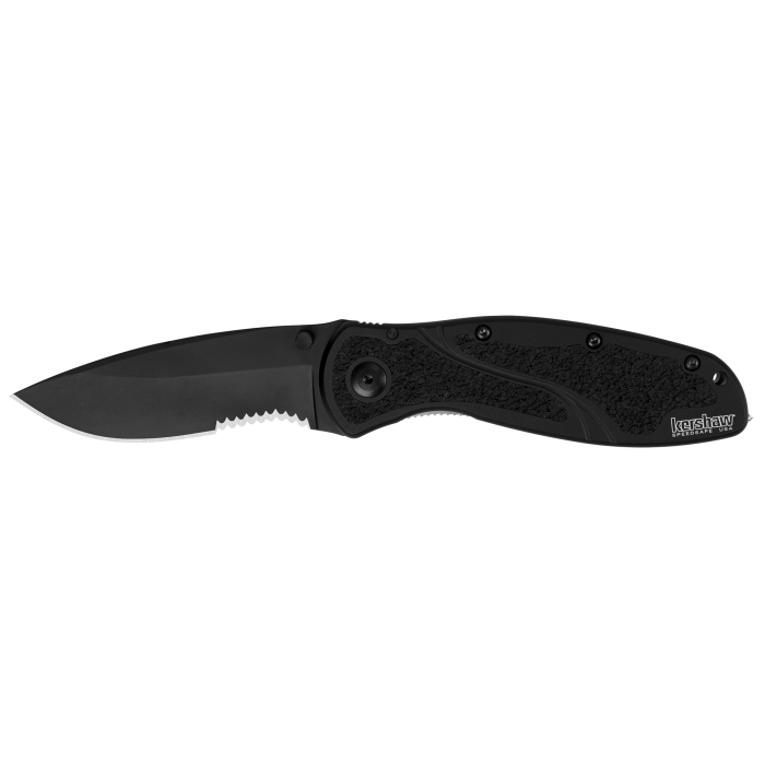 Kershaw Blur Assisted Opening Knife Black  - 1670GBBLKST