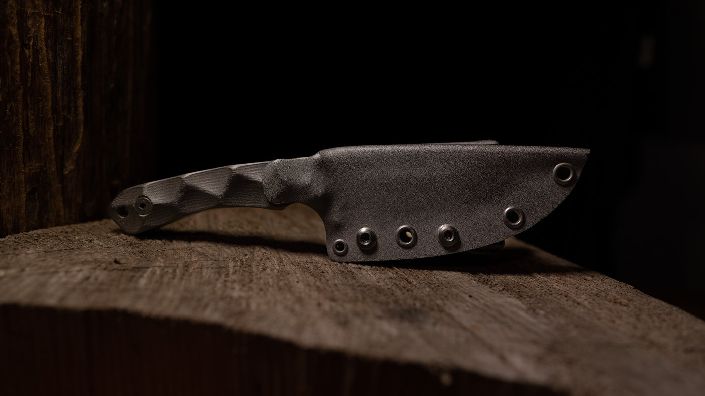 Stroup Knives - Model GP2 Fixed Blade (Handle: G10 Black)