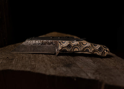 Stroup Knives - Model TU3 Fixed Blade (Handle: G10 Camo)