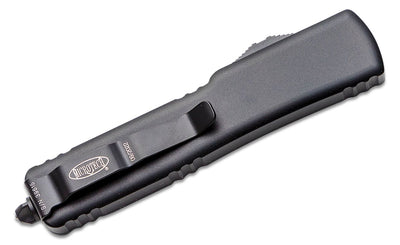 Microtech UTX70 D/A OTF S/E Tactical Automatic Knife (2.4" Black Serr) 148-2T