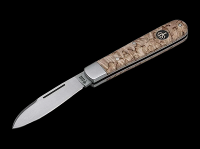Boker Barlow Prime Curly Birch Pocket Knife - Model 111942