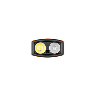 Olight Arkfeld Pro Flat EDC Flashlight with LED Light UV and Laser (Orange)