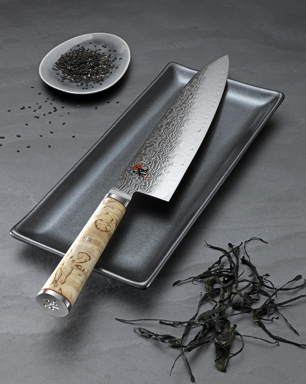 MIYABI BIRCHWOOD 34373 - 203 CHEF'S KNIFE 9 - INCH - timberknives.com
