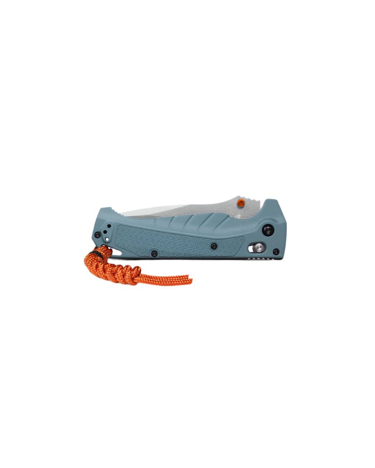 Benchmade 18060 Adira Folding Knife - CPM - MagnaCut Drop - Point Blade, AXIS Lock, Premium EDC Pocket Knife with Depth Blue Grivory Handle - timberknives.com