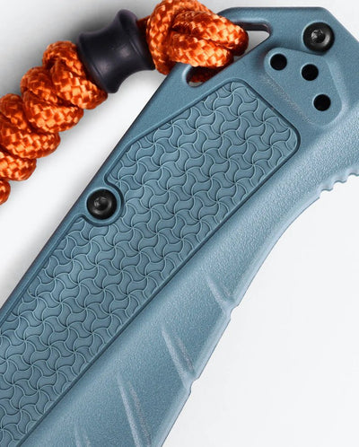 Benchmade 18060 Adira Folding Knife - CPM - MagnaCut Drop - Point Blade, AXIS Lock, Premium EDC Pocket Knife with Depth Blue Grivory Handle - timberknives.com