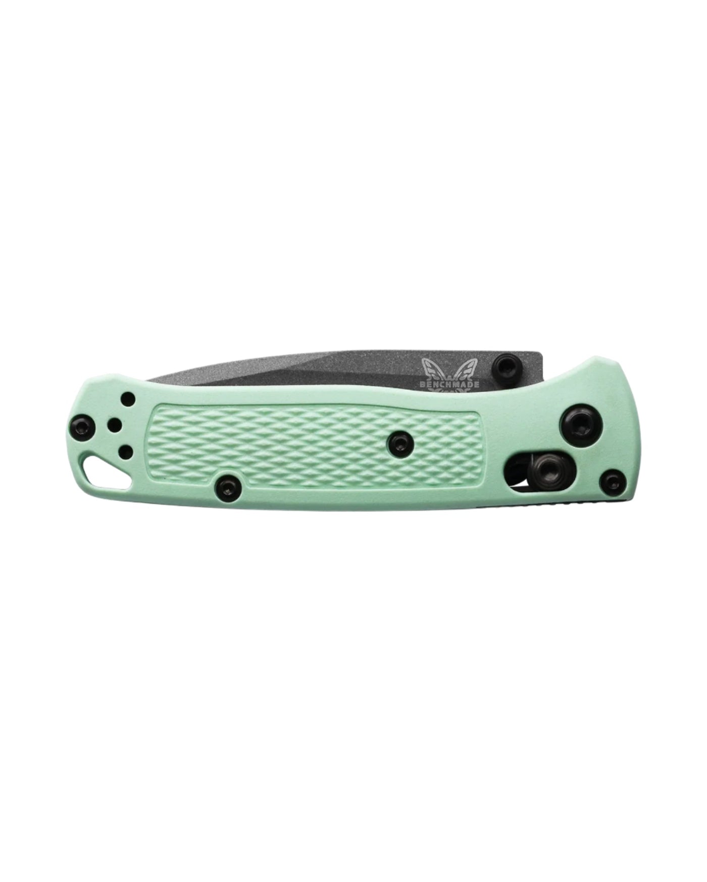 Benchmade 533GY - 06 Mini Bugout Folding Knife - CPM - S30V Drop - Point Blade, AXIS Lock, Premium Ultralight EDC Pocket Knife with Sea Foam Grivory Handle - timberknives.com