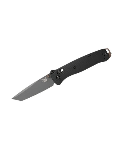 Benchmade 537GY - 03 Bailout Folding Knife - CPM - M4 Drop - Point Blade, AXIS Lock, Premium Ultralight Tactical EDC Pocket Knife with Woodland Green Grivory Handle - timberknives.com