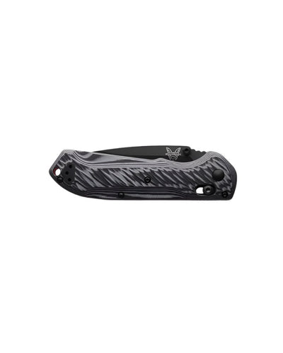Benchmade 560BK - 1 Freek Folding Knife - CPM - M4 Drop - Point Blade, AXIS Lock, Premium EDC Pocket Knife with Black/Gray G10 Handle - timberknives.com