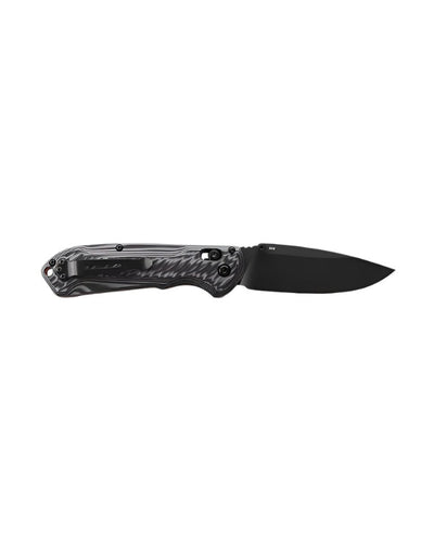 Benchmade 560BK - 1 Freek Folding Knife - CPM - M4 Drop - Point Blade, AXIS Lock, Premium EDC Pocket Knife with Black/Gray G10 Handle - timberknives.com