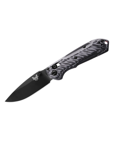 Benchmade 565 Mini Freek Folding Knife - CPM - S30V Drop - Point Blade, AXIS Lock, Premium EDC Pocket Knife with Black Grivory Handle - timberknives.com