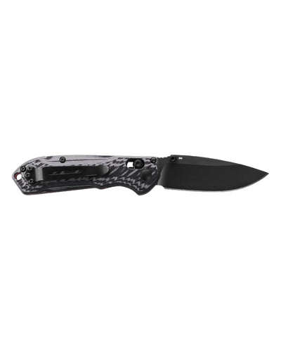 Benchmade 565 Mini Freek Folding Knife - CPM - S30V Drop - Point Blade, AXIS Lock, Premium EDC Pocket Knife with Black Grivory Handle - timberknives.com