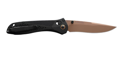 Benchmade 710FE - 2401 Limited Edition Seven | Ten Folding Knife - CPM - MagnaCut Recurve Drop - Point Blade, AXIS Lock, Premium EDC Pocket Knife with Dark Gray Aluminum Handle - timberknives.com