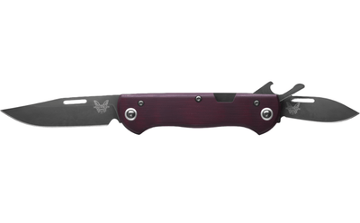 Benchmade 9070BK - 1 Claymore Folding Knife - CPM - D2 Drop - Point Blade, Automatic Opening, Premium Tactical EDC Pocket Knife with OD Green Grivory Handle - timberknives.com