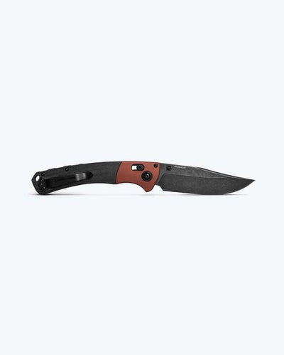 Benchmade Crooked River | Burnt Copper | Black Micarta - timberknives.com
