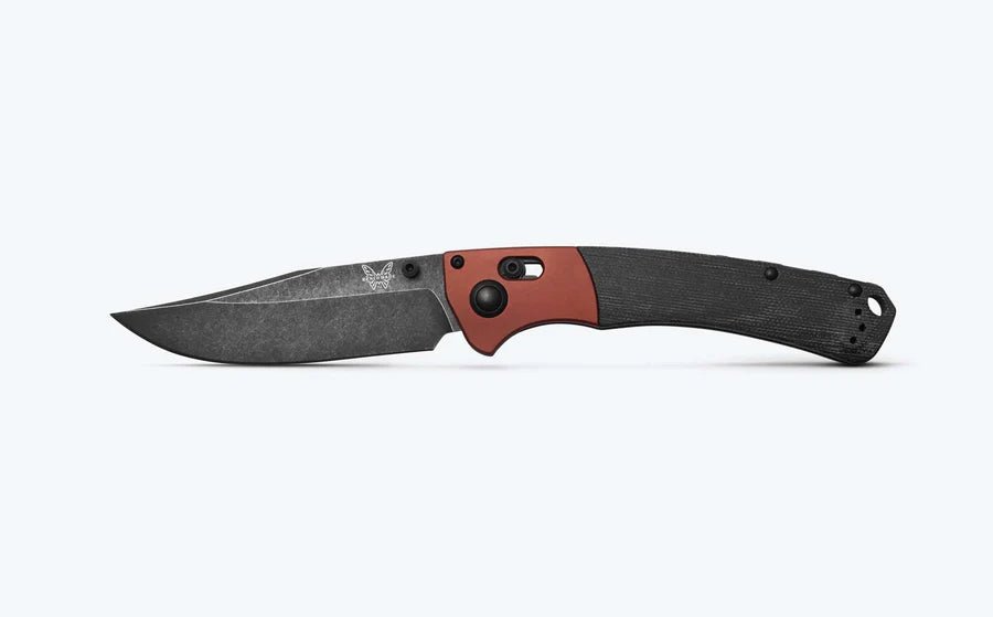 Benchmade Crooked River | Burnt Copper | Black Micarta - timberknives.com