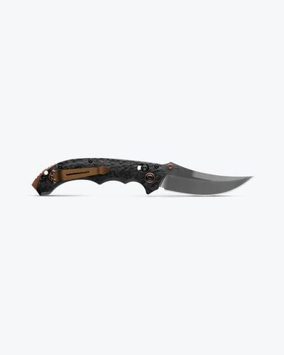 Benchmade Mini Bedlam | Carbon Fiber | Scimitar | 865 - 02 - timberknives.com