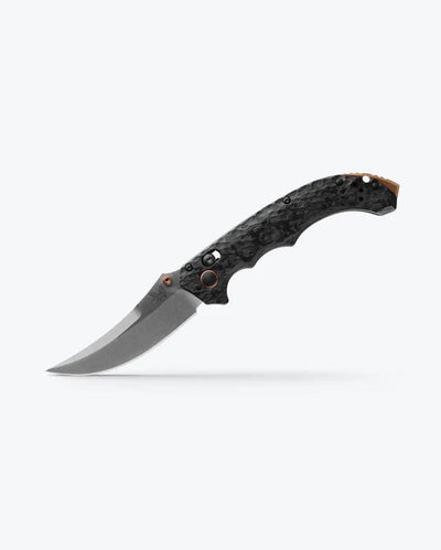 Benchmade Mini Bedlam | Carbon Fiber | Scimitar | 865 - 02 - timberknives.com