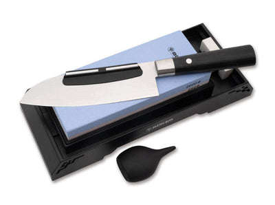Boker Combi Water Stone Sharpening Station 240 / 2000 - timberknives.com
