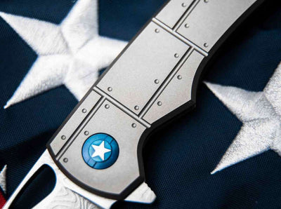 Boker P - 51 Damast Mustang (01BO910DAM) - timberknives.com