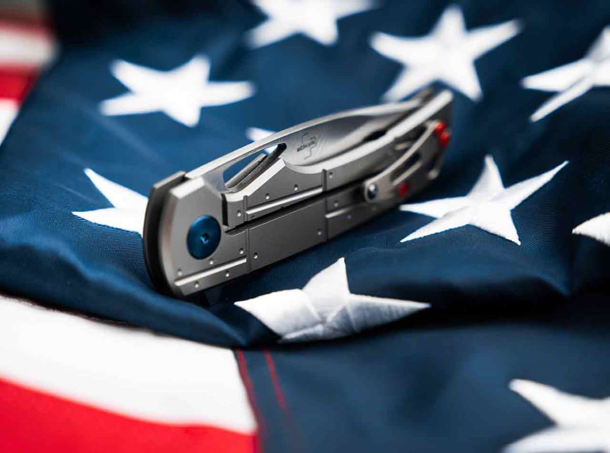 Boker P - 51 Damast Mustang (01BO910DAM) - timberknives.com