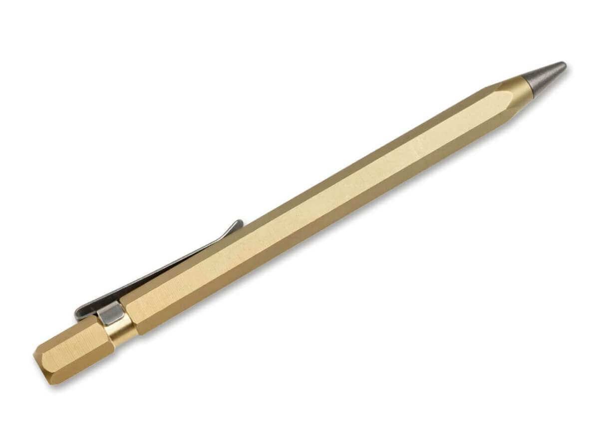 Boker Redox Pen Brass - timberknives.com