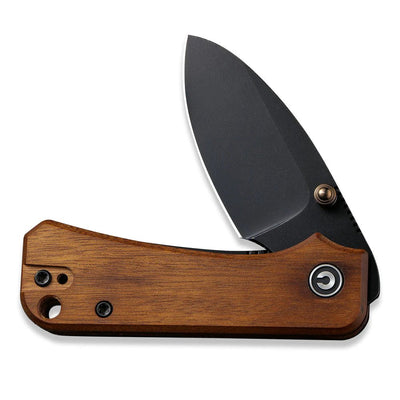CIVIVI Baby Banter Thumb Stud Knife Wood Handle (2.34" Nitro - V Blade) C19068SB - 2 - timberknives.com