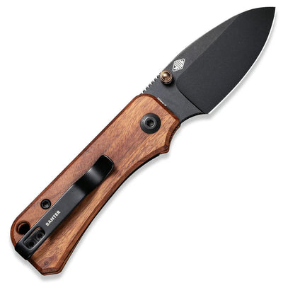 CIVIVI Baby Banter Thumb Stud Knife Wood Handle (2.34" Nitro - V Blade) C19068SB - 2 - timberknives.com