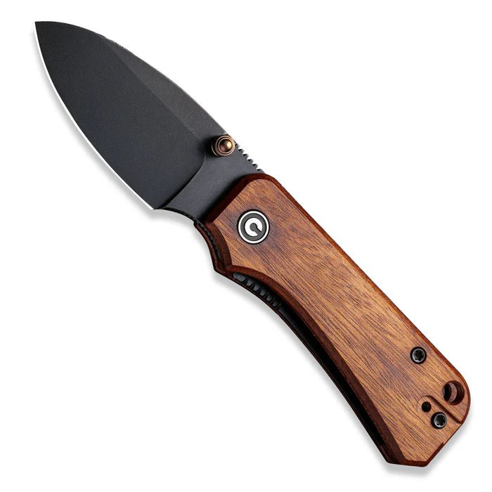 CIVIVI Baby Banter Thumb Stud Knife Wood Handle (2.34" Nitro - V Blade) C19068SB - 2 - timberknives.com