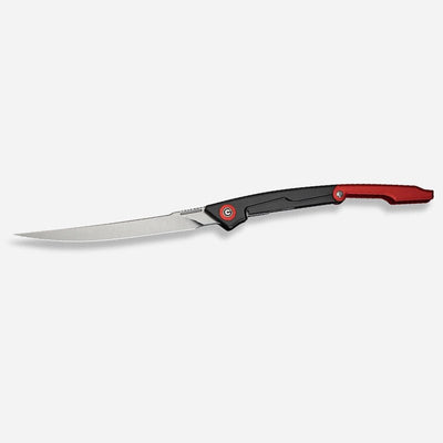 CIVIVI Shawka Folding Fillet Knife, Fish Fillet Knife 5.81" 14C28N Blade, Foldable Aluminum Handle with Handle Lock for Outdoor Fishing, Includes Nylon Sheath C22029B - 1 - timberknives.com
