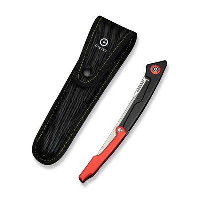 CIVIVI Shawka Folding Fillet Knife, Fish Fillet Knife 5.81" 14C28N Blade, Foldable Aluminum Handle with Handle Lock for Outdoor Fishing, Includes Nylon Sheath C22029B - 1 - timberknives.com
