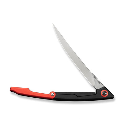 CIVIVI Shawka Folding Fillet Knife, Fish Fillet Knife 5.81" 14C28N Blade, Foldable Aluminum Handle with Handle Lock for Outdoor Fishing, Includes Nylon Sheath C22029B - 1 - timberknives.com