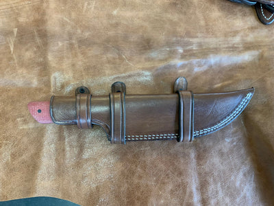 Drifter Blades Custom Handmade Fixed Blade Knife - Premium Outdoor Bushcraft EDC - Made in Utah - timberknives.com