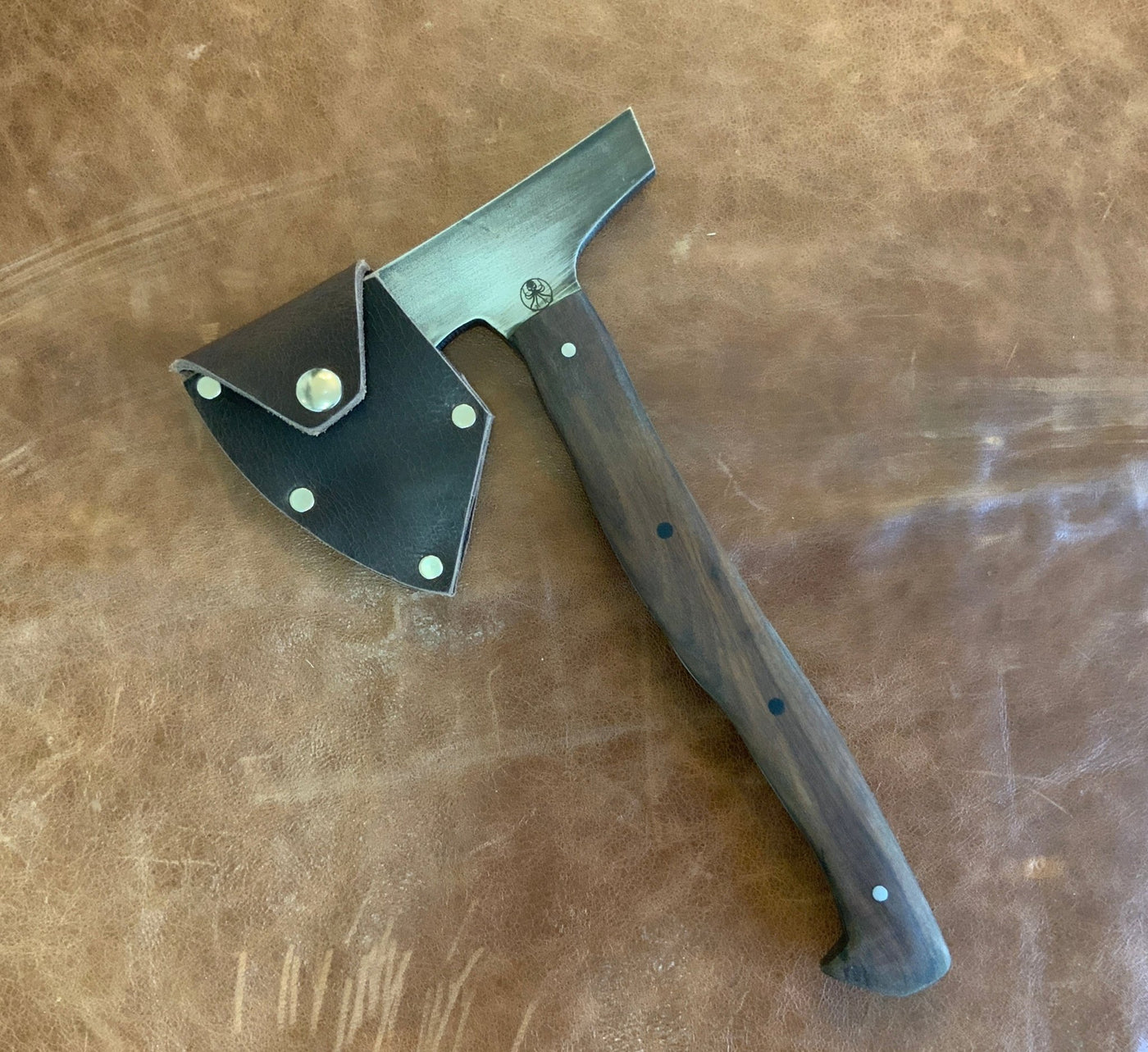 Drifter Blades Custom Handmade Hatchet - Premium Outdoor Bushcraft EDC - Made in Utah - timberknives.com