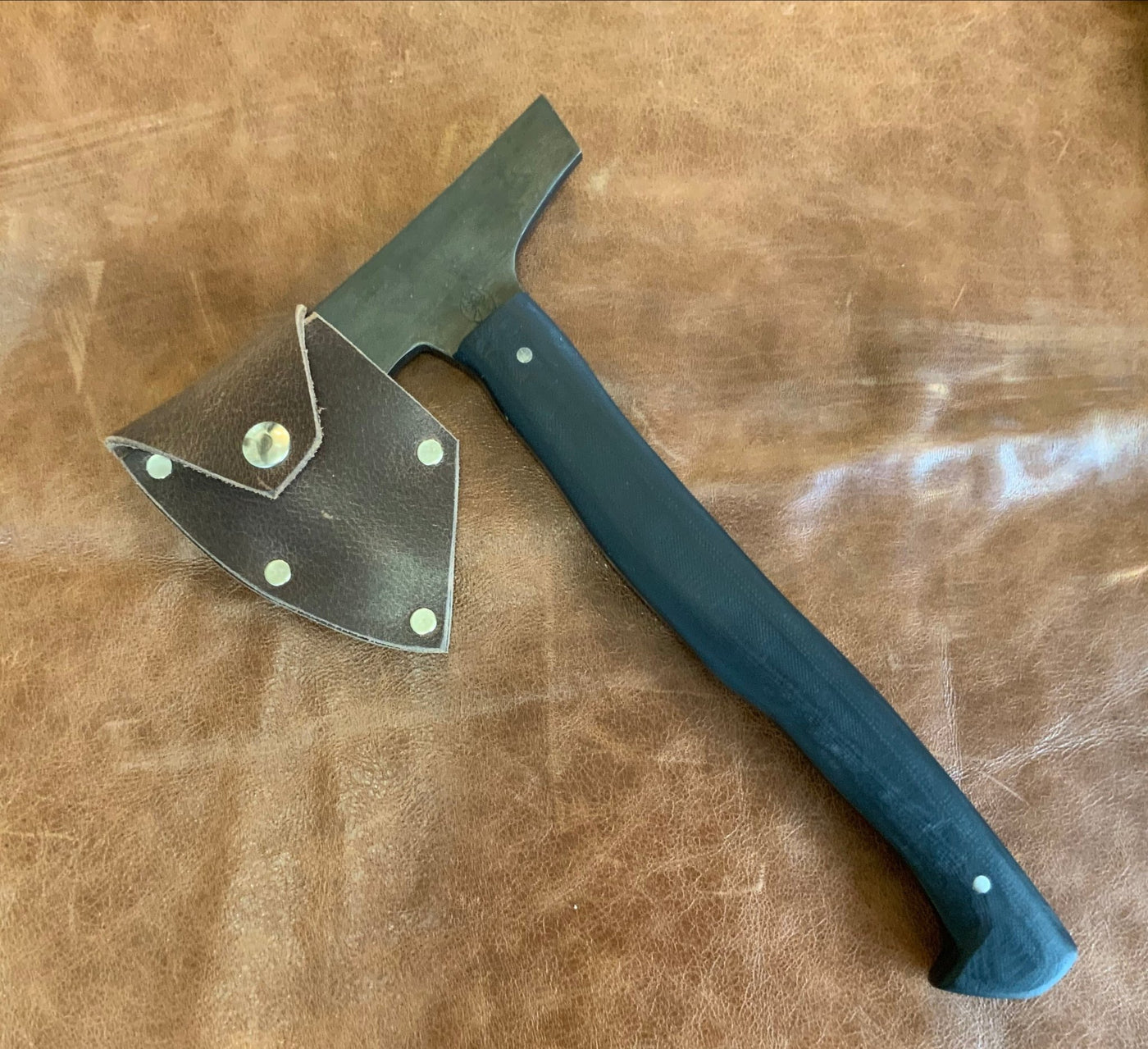 Drifter Blades Custom Handmade Hatchet - Premium Outdoor Bushcraft EDC - Made in Utah - timberknives.com
