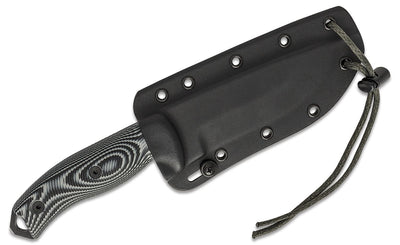 ESEE Knives ESEE 5PB - 002 Fixed Blade Knife Gray/Black 3D G - 10 (5.25" Black) - timberknives.com