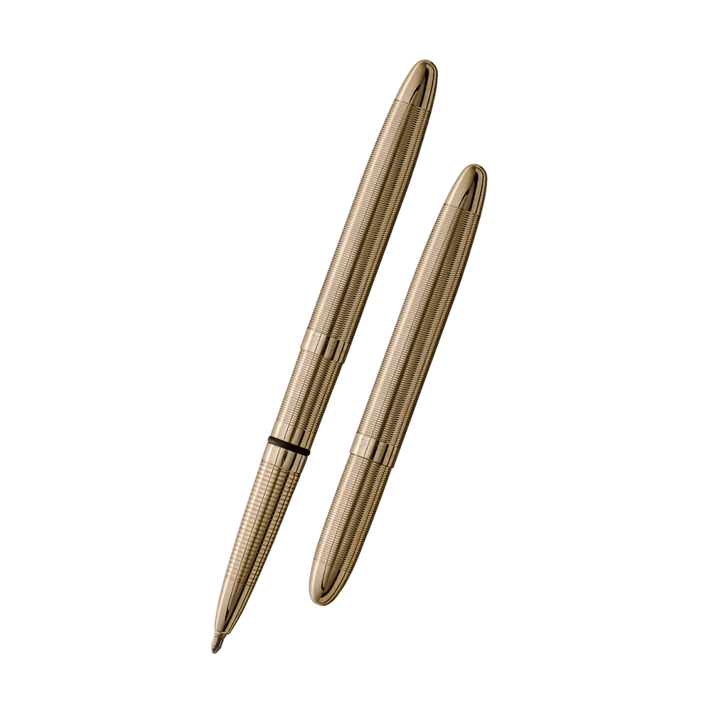 Fisher LACQUERED BRASS BULLET SPACE PEN - timberknives.com