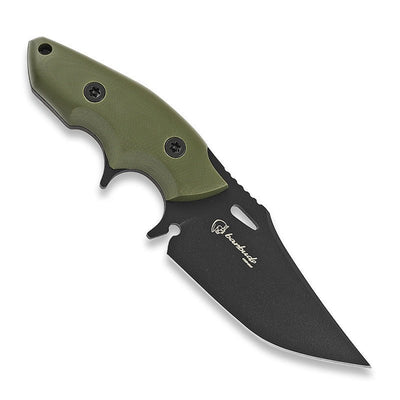 Hydra Knives Alano – Black/OD Green - timberknives.com