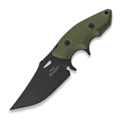 Hydra Knives Alano – Black/OD Green - timberknives.com