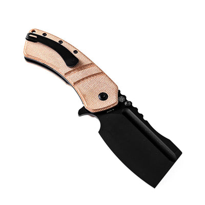 Kansept CLEAVERS XL KORVID T1030A2 BROWN MICARTA - timberknives.com
