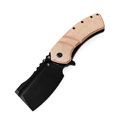 Kansept CLEAVERS XL KORVID T1030A2 BROWN MICARTA - timberknives.com
