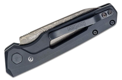 Kershaw 7550BLKDAM Launch 11 AUTO Folding Knife 2.75" Damascus - timberknives.com