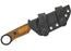 Kizer Cutlery Jonathan Styles Cabox Fixed Blade Knife 3.36" Nitro - V - timberknives.com