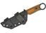 Kizer Cutlery Jonathan Styles Cabox Fixed Blade Knife 3.36" Nitro - V - timberknives.com
