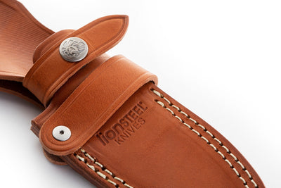 LionSteel M2M Fixed Blade Knife Olive Wood (3.5" Satin M390) M2M CVN - timberknives.com