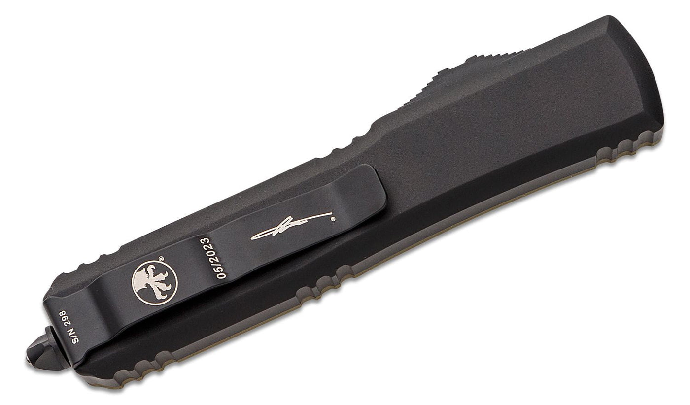 Microtech 121 - 2FRGTODS Signature Series Ultratech Tactical AUTO OTF Knife 3.46" - timberknives.com