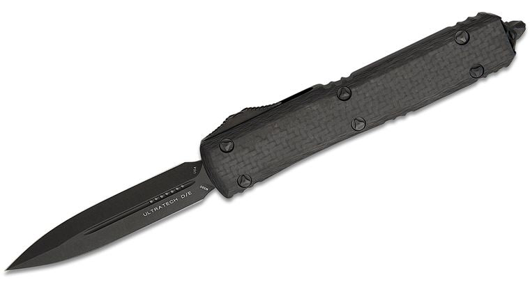 Microtech 122 - 1DLCTCFS Signature Series Ultratech AUTO OTF 3.46" - timberknives.com