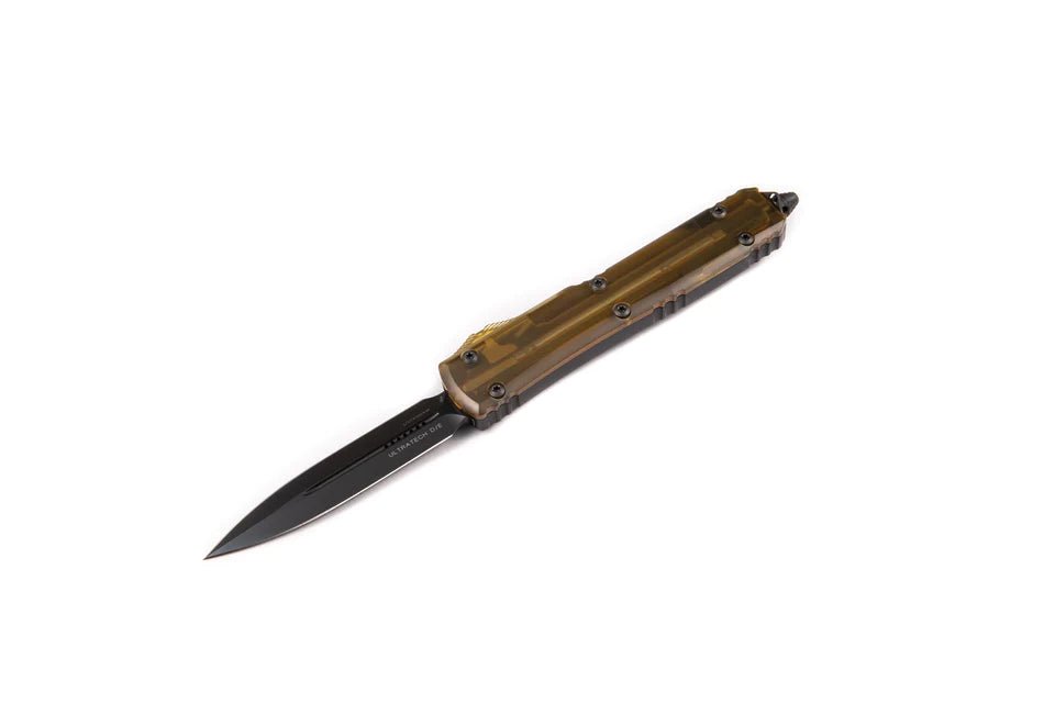 Microtech 122 - 1DLCTULS Ultratech Ultem D/E - OTF Automatic Knife - timberknives.com