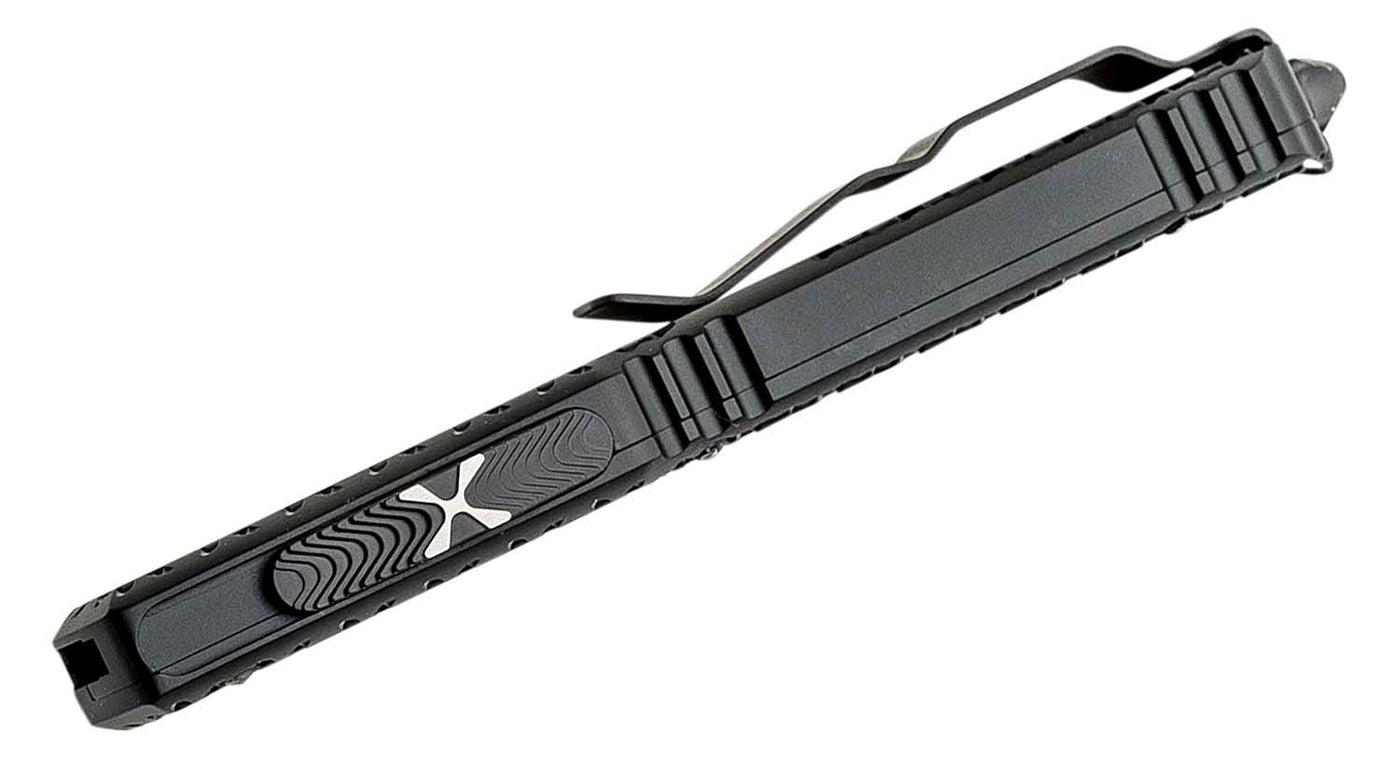 Microtech 122 - 2SL Sith Lord Ultratech AUTO OTF Knife 3.46" Red Double Combo Edge - timberknives.com